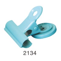 吸卡装彩色弹簧夹型号：2134